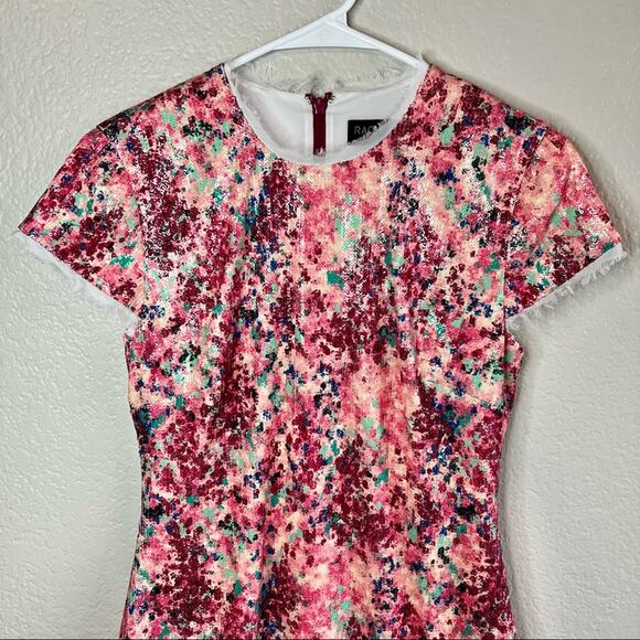 Rachel Zoe Pink Floral Mini Dress - Picture 5 of 13